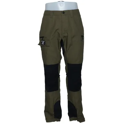 Pantalon d'extérieur (Vert, Noir) de Revolution Race Coton, Élasthane, Polyamide, Polyester