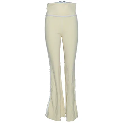 Sports tights (Yellow) from Varsity Elastane, Polyamide
