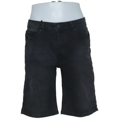 Denim shorts (Grijs) van Review Katoen, Elastaan