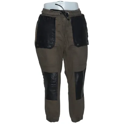 Cargo pants (Green, Black) from Be Edgy Cotton, Leather
