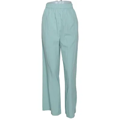 Pantalon patte d'éléphant (Vert) de Zanzea Élasthane, Polyester