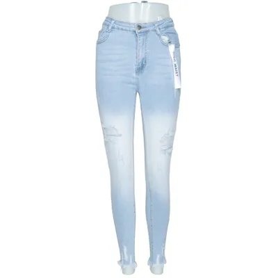 Jeans (Blå, Vit) från Daysie Bomull, Elastan, Polyester