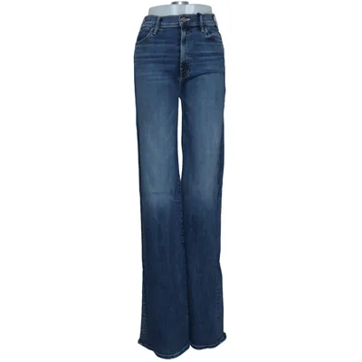 Jeans (Blå) från Mother Bomull, Polyester, Polyuretan
