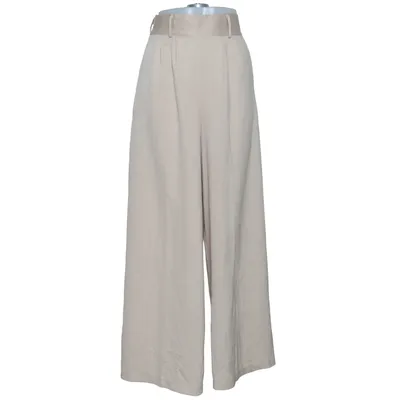 Pantalon patte d'éléphant (Beige) de Elli White Polyester