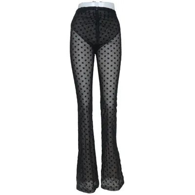 Broek (Zwart) van Misbhv Elastaan, Polyamide