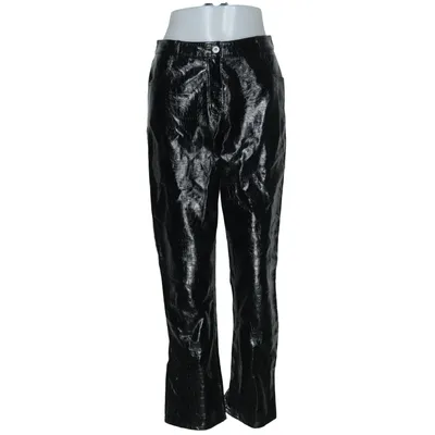 Pantalon (Noir) de Collusion Coton, Polyester, Polyuréthane