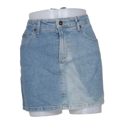 Jupe en jean (Bleu) de Baby Phat Coton, Élasthane