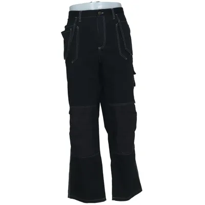 Work pants (Black) from Biltema Cotton, Polyester