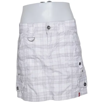 Kjol (Vit, Flerfärgad) från EDC by ESPRIT Bomull, Polyester