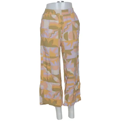 Palazzo pants (Yellow, Purple, Multicolored) from Quiksilver Viscose