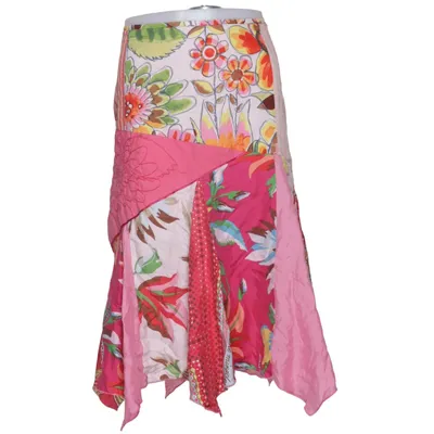 Rock (Pink, Mehrfarbig) von Oilily Baumwolle, Elasthan, Seide