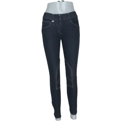 Breeches (Blue) from Horze Cotton, Elastane, Polyamide