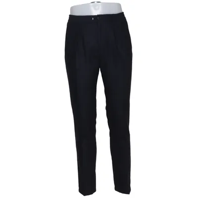 Suit pants (Black) from Profuomo Elastane, Polyester, Wool