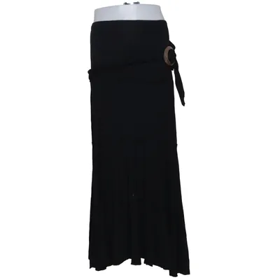Maxi skirt (Black) from Sisters Point Elastane, Viscose