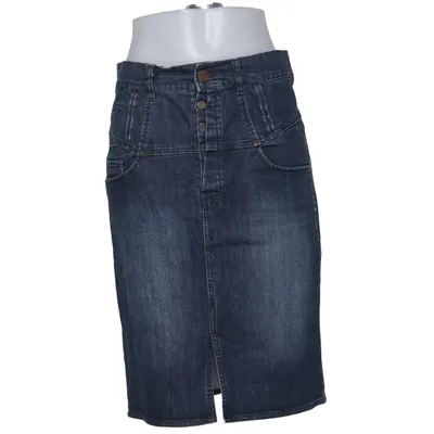 Jupe en jean (Bleu) de Mango Jeans Coton, Élasthane