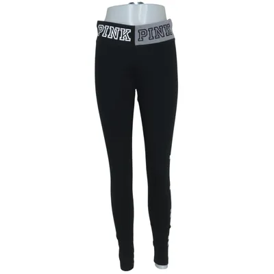 Træningsleggings (Yoga) fra Pink Victoria's Secret Bomuld, Elastan, Polyester