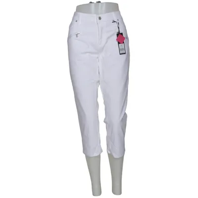 Chinos (White) from New Canard Cotton, Elastane