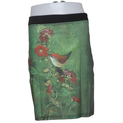 Jupe (Vert, Multicolore) de Misslook Polyester