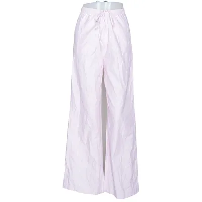 Pyjama broek (Roze, Wit) van Stradivarius Katoen, Polyester