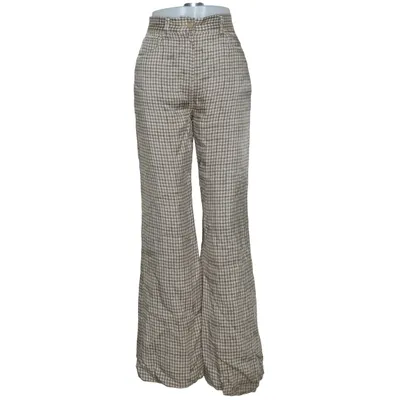 Hose (Beige, Braun) von Acne Studios Cupro
