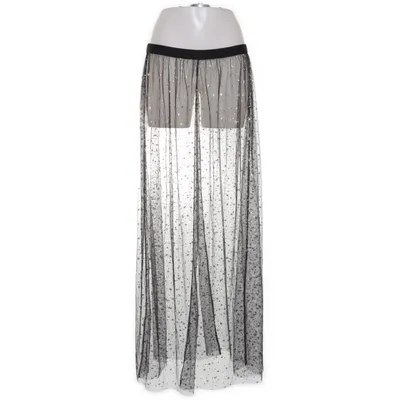 Tulle skirt (Black, Gold) Polyester