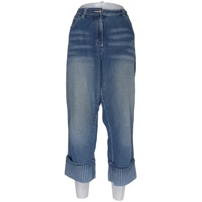 Jeans (Blue) from Amalia Cotton, Elastane