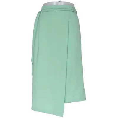 Slå om-nederdel (Grøn) fra Axara Elastan, Polyester