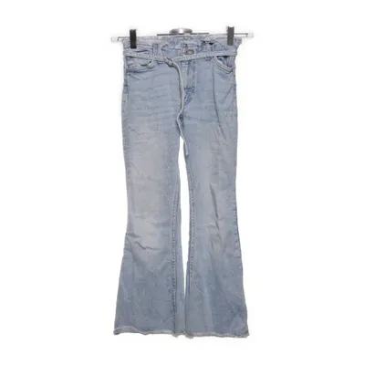Spijkerbroek (FLARED LEG ADJUSTABLE WAIST) van H&M Katoen, Elastaan