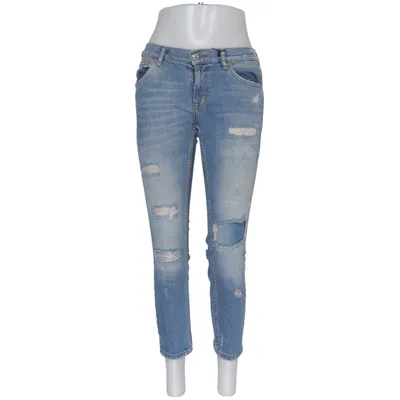 Jeans (Blue) from Zara Woman Cotton, Elastane