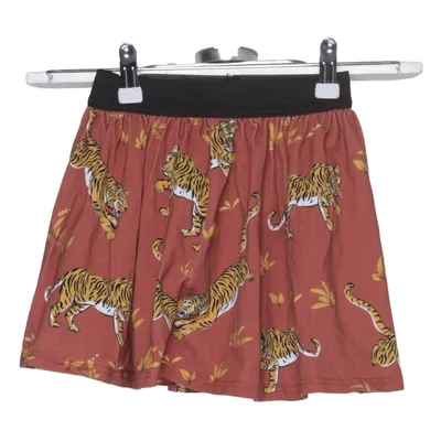 Rok (Rood, Meerkleurig) van The Striped Cat Elastaan, Organisch katoen