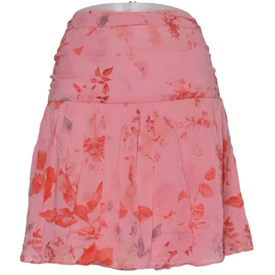 Skirt (Pink, Red) from Essentiel Antwerp Elastane, Silk