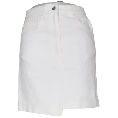 Jupe en jean (Blanc) de Collusion Coton