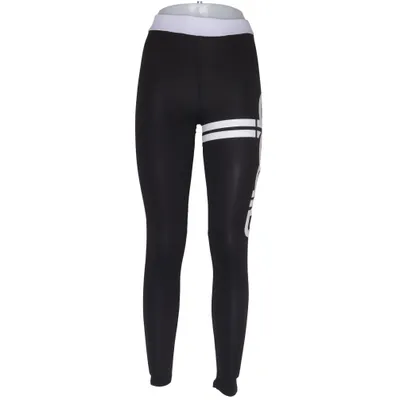 Sportleggings (Zwart, Wit) van Fancyqube Katoen, Polyester