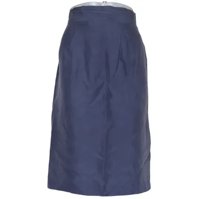 Jupe (Bleu) de Emilia Acétate, Soie