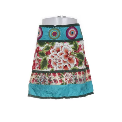 Skirt (Blue, Multicolored) from Desigual Cotton