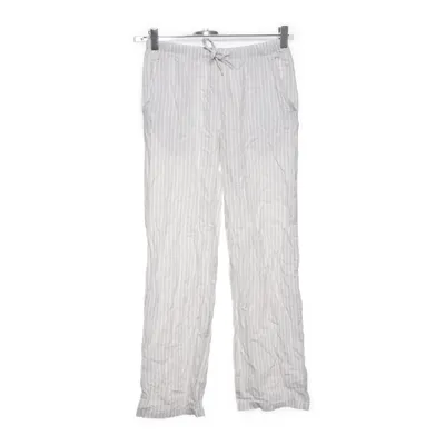Pajama pants (Gray, White) from Gina Tricot Cotton, Linen