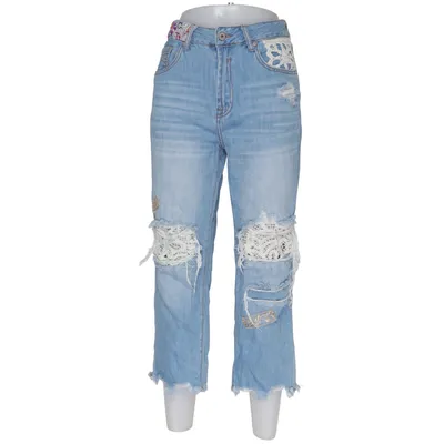 Jeans (Blå) fra Sexy Woman Bomuld