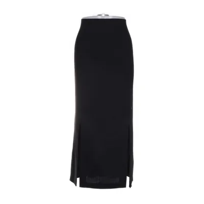 Långkjol (Svart) från Fink Polyester, Ull