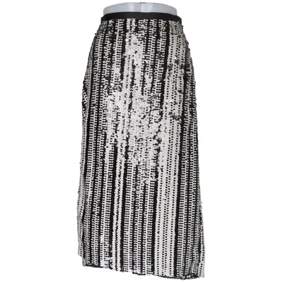 Jupe (Blanc, Noir) de H&M Trend Polyester, Viscose