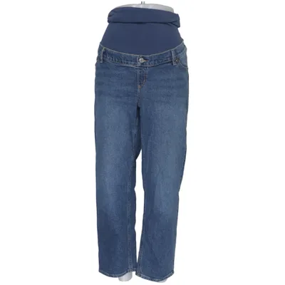 Zwangerschapsjeans (Blauw) van H&M Mama Katoen, Elastaan, Polyester