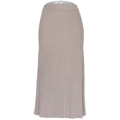 Maxi skirt (Beige) from KappAhl Polyester, Viscose