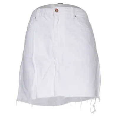 Jeanskjol (Vit) från L.O.G.G by H&M Bomull
