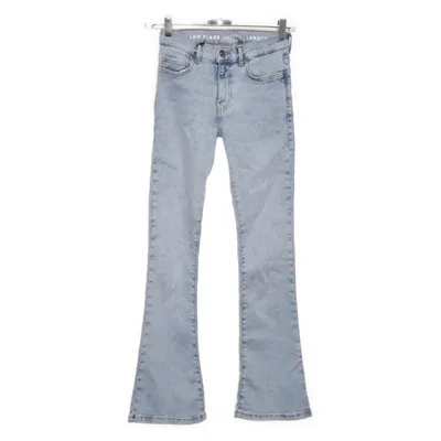 Spijkerbroek (Blauw) van Never Denim Elastaan, Polyester, Gerecycled katoen