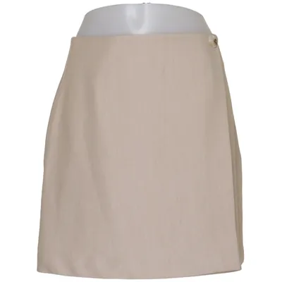 Skirt (Beige) from The Fashion Fraction x NA-KD Elastane, Polyester, Viscose