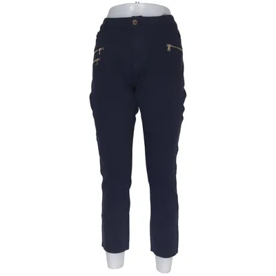 Pantalon (Bleu) de Elara Coton, Élasthane, Polyester