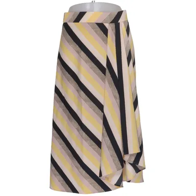 Jupe portefeuille (Jaune, Noir, Beige) de Mango Suit Élasthane, Polyester
