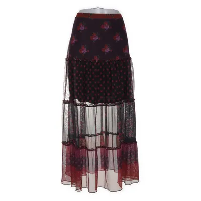 Maxi skirt (Red, Black, Purple, Multicolored) from Desigual Elastane, Polyester, Viscose