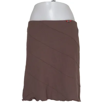 Nederdel (Brun) fra POIS Elastan, Polyester, Viscose