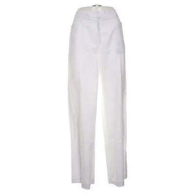 Pants (White) from Yessica Premium Linen, Polyester, Viscose