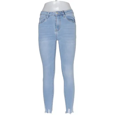Jeans (Blue) from Nina Carter Cotton, Elastane, Polyester, Viscose